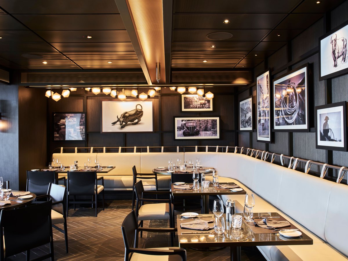 Ресторан Marble & Co Grill на лайнере Explora — европейский стейкхаус