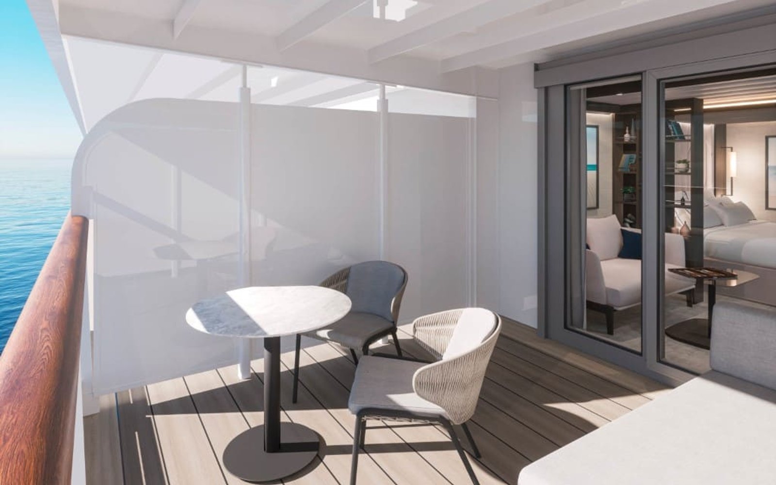 Сьют Ocean Grand Terrace — увеличенная терраса 11 м², EXPLORA JOURNEYS