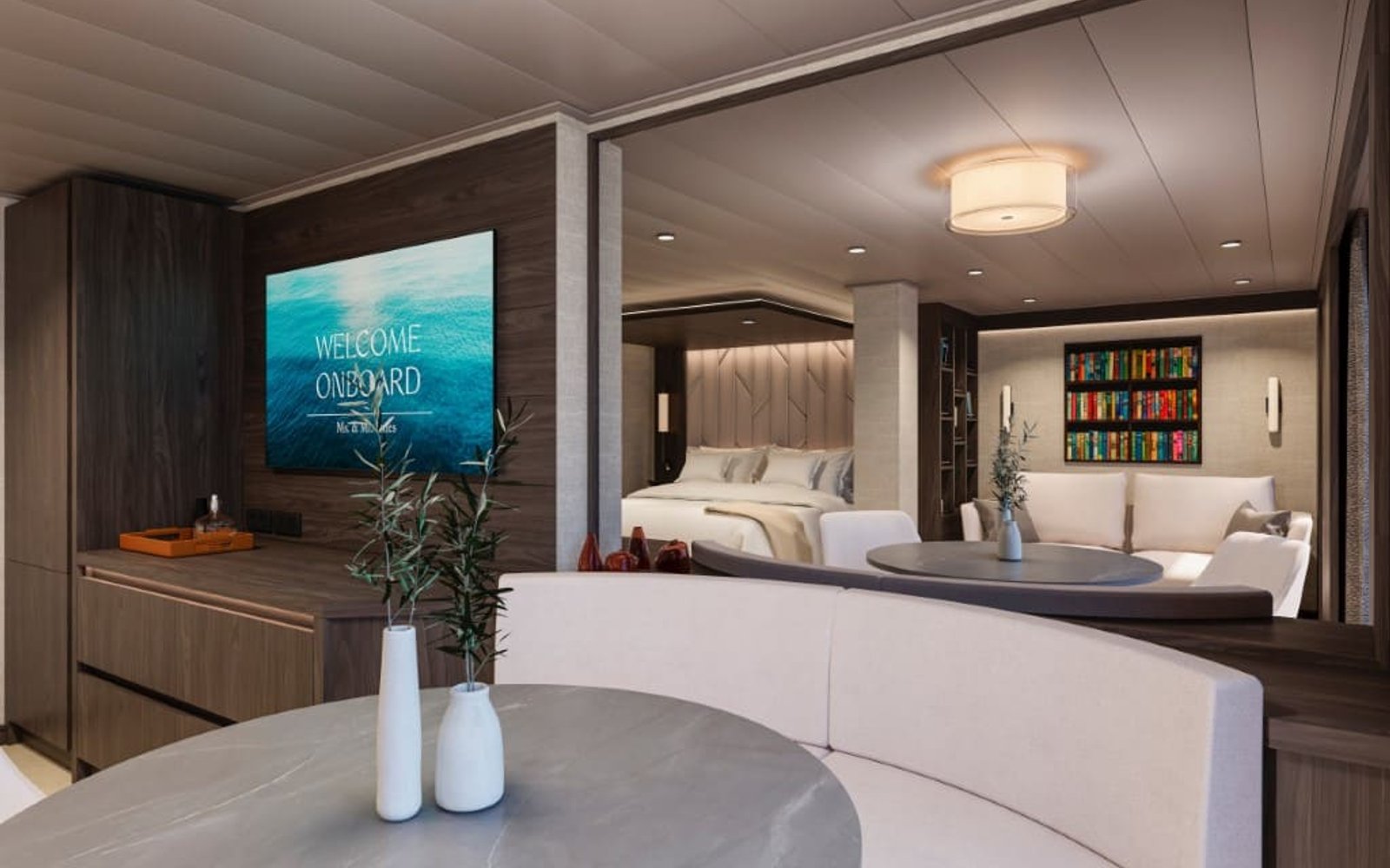 Ocean Penthouse на лайнере Explora — просторный сьют с широкой террасой