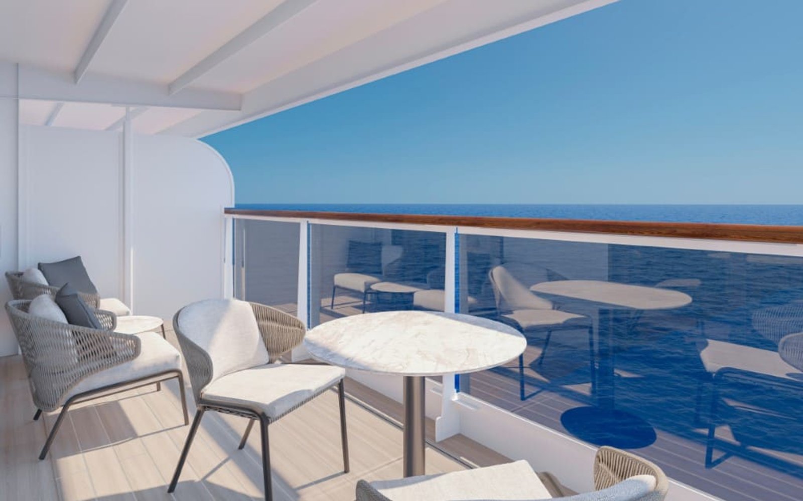 Гостиная Ocean Penthouse — кофемашина Lavazza, Explora JOURNEYS