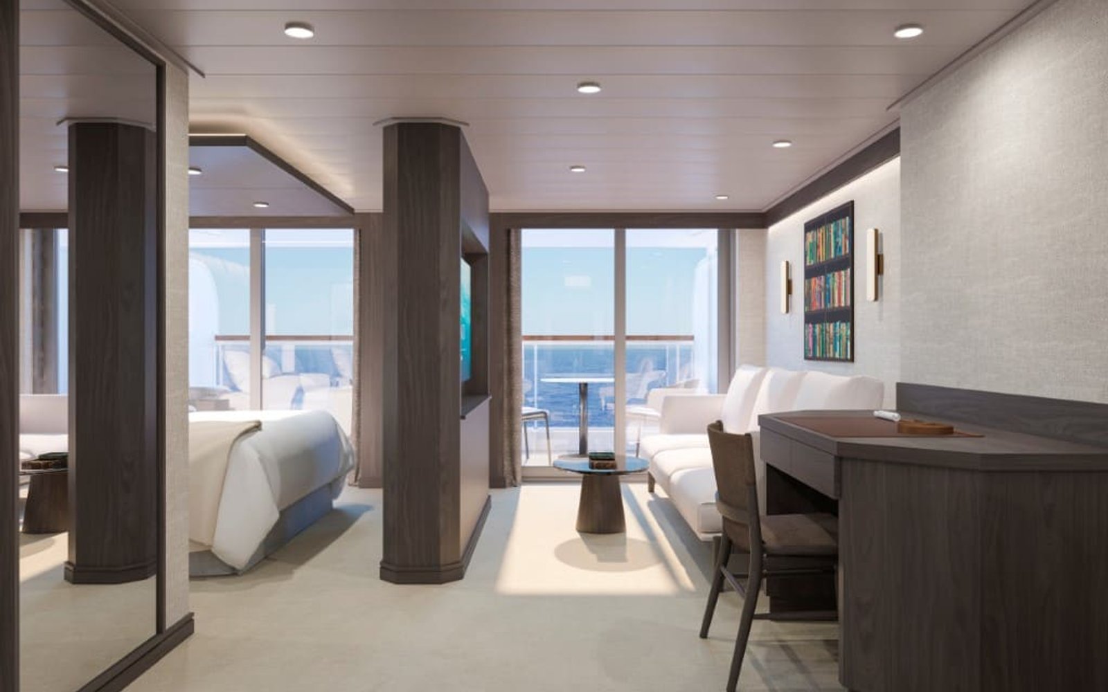 Спальня Ocean Penthouse Suite — Frette и панорамный вид