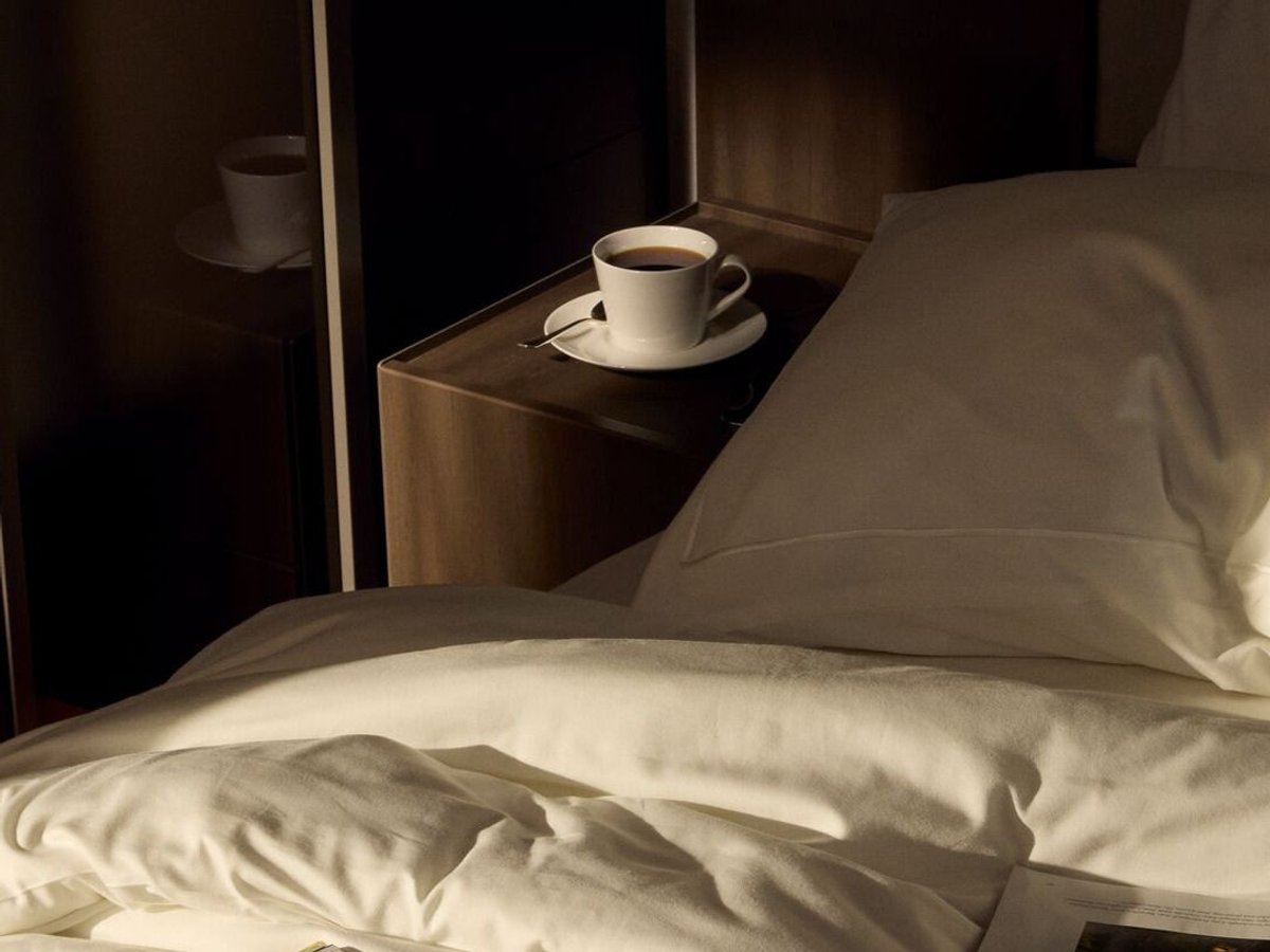 Постельное бельё Frette из египетского хлопка в сьюте EXPLORA JOURNEYS